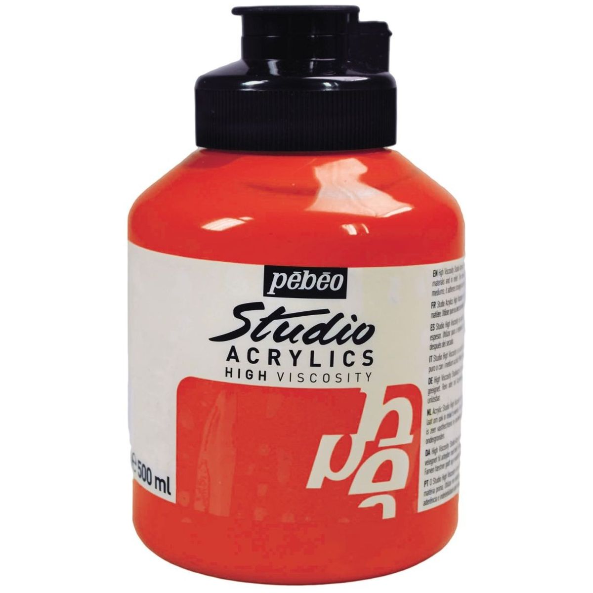 Pebeo Studio Akrilik Boya 500ml 32 Cadmium Orange Hue