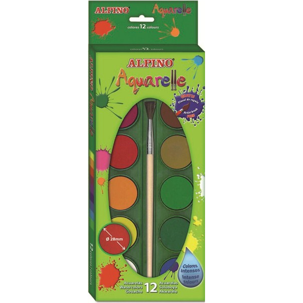 Alpino Suluboya 12 Renk (Aq 01)