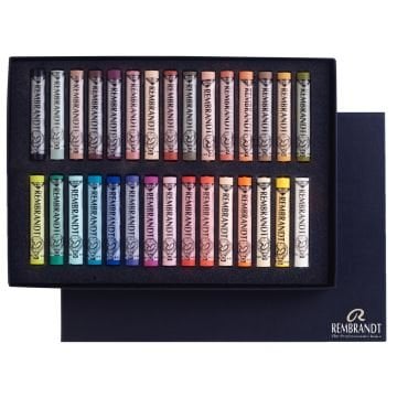 Rembrandt Soft Pastel Boya Portrait Tam Boy 30 Renk Set