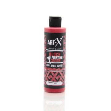 ART-X Linol Baskı Boyası 240ml Kırmızı