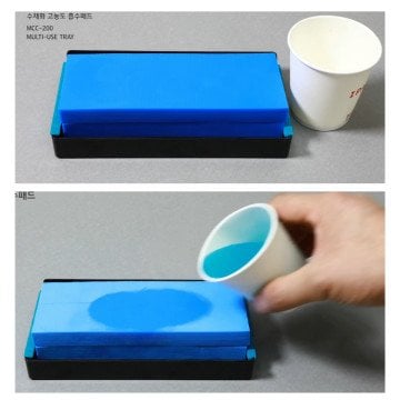Mijello Mission Su Emici Sulu Boya Süngeri 2li 17x7x1,5cm