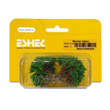 Eshel Maket Mantar Ağacı 5cm 2li