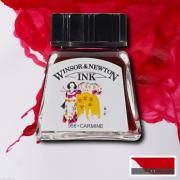 Winsor Newton Drawing Ink Çini Mürekkebi 14ml 127 Carmine