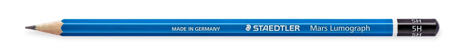 Staedtler Mars Lumograph Dereceli Kara Kalem Seri: 100 5H