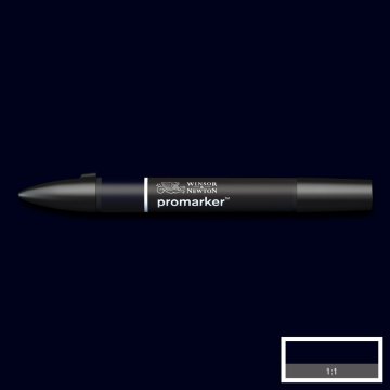 Winsor Newton Letraset Promarker Kalem XBB Blue Black