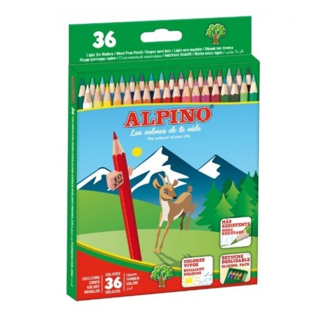 Alpino Kuru Boya Kalemi 36 Renk Al000600