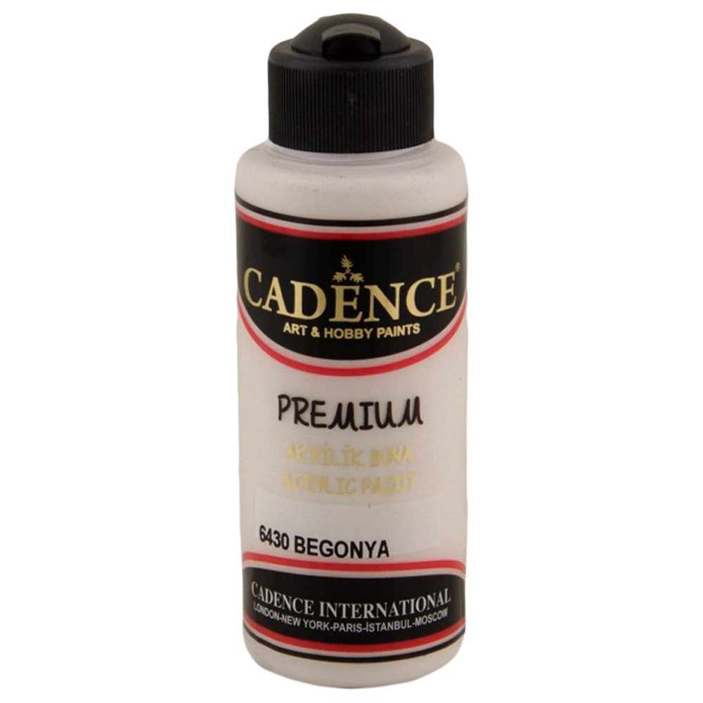 Cadence Premium Akrilik Boya 120ml 6430 Begonya