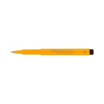 Faber Castell Pitt Artist Pen Çizim Kalemi B No 184 Dark Naples Ochre
