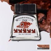 Winsor Newton Drawing Ink Çini Mürekkebi 14ml 441 Nut Brown