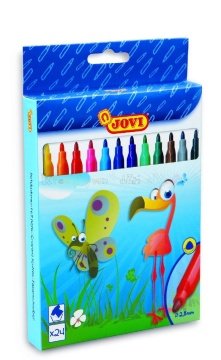 Jovi Keçeli Kalem Yıkanabilir 24 Renk 1624