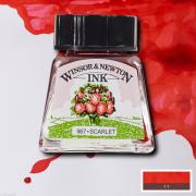 Winsor Newton Drawing Ink Çini Mürekkebi 14ml 601 Scarlet