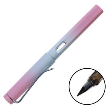 Art Elegant Bitmeyen Eskiz Kalem Gri Pembe