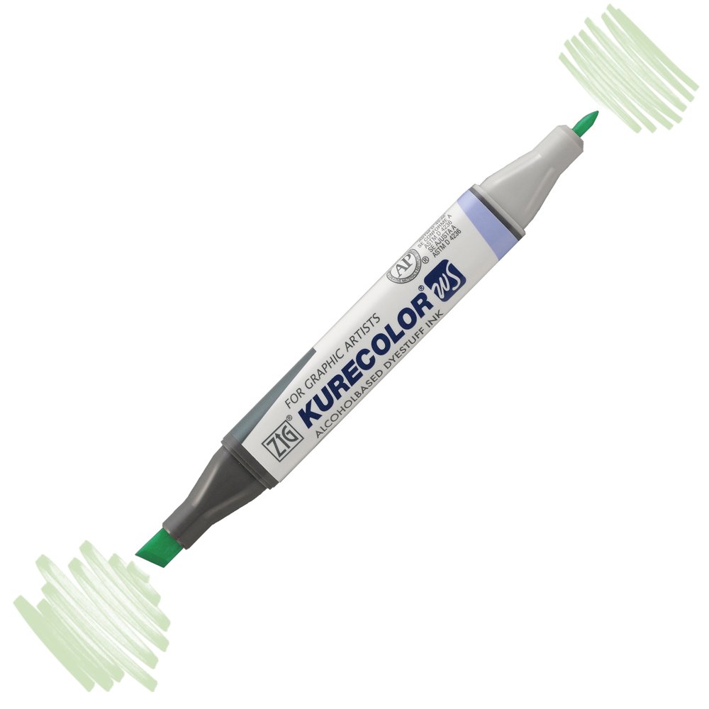 Zig Kurecolor Kc3000 Twin S Marker Kalem 520 Green Shadow