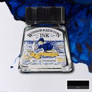 Winsor Newton Drawing Ink Çini Mürekkebi 14ml 660 Ultramarine