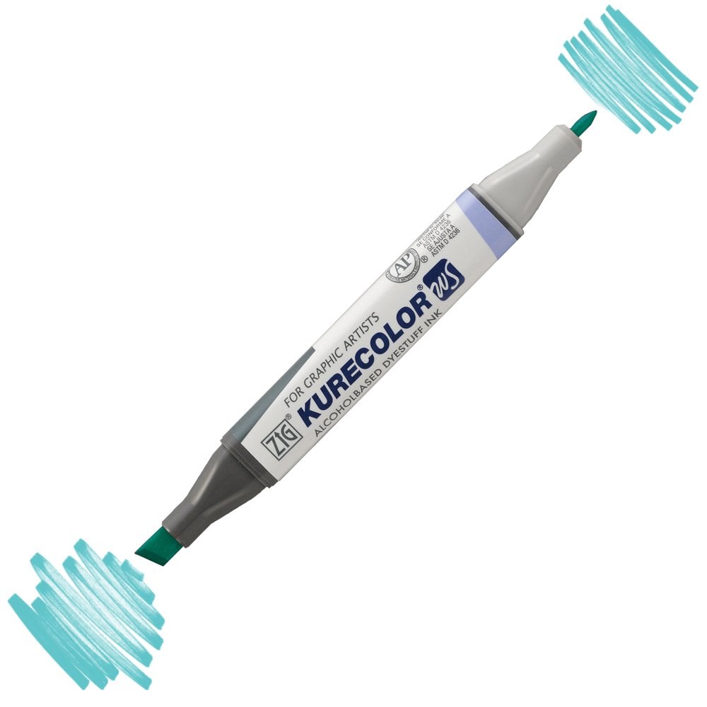 Zig Kurecolor Kc3000 Twin S Marker Kalem 531-532 Aqua