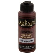 Cadence Premium Akrilik Boya 120ml 7585 Çikolata