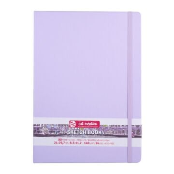Talens Art Creation Eskiz Bloğu Sert Kapak A4 140gr 21x29,7cm Pastel Violet 80yp