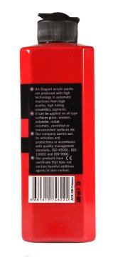 Art Elegant Akrilik Boya 400ml Acr-330 Crimson