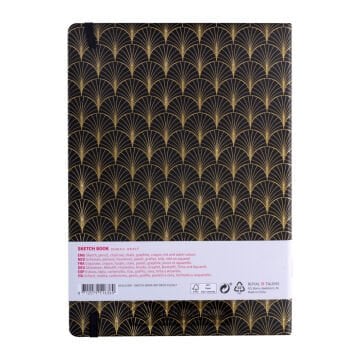 Talens Art Creation Eskiz Bloğu Sert Kapak A4 140gr 21x29,7cm Art Deco 80yp
