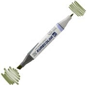 Zig Kurecolor Kc3000 Twin S Marker Kalem 544-545 Olive Green