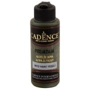 Cadence Premium Akrilik Boya 120ml 8012 Haki Yeşili