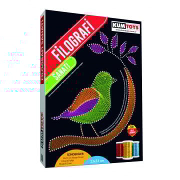Kumtoys Filografi Sanatı 23x33cm FG-07