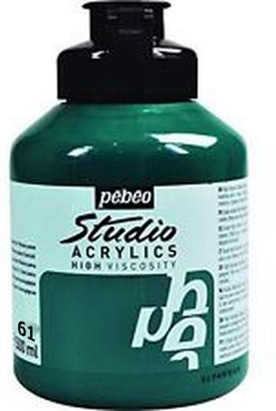 Pebeo Studio Akrilik Boya 500ml 61 Green Earth
