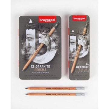 Bruynzeel Expression Graphite Dereceli Karakalem Seti 6lı (Yeni Ambalaj)