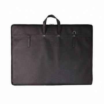 BBack Soft Deri Proje Çantası 55x75cm Siyah