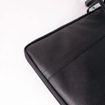 BBack Soft Deri Proje Çantası 55x75cm Siyah