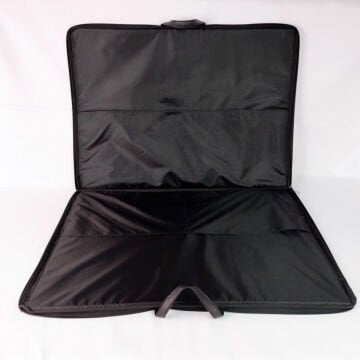 BBack Soft Deri Proje Çantası 55x75cm Siyah