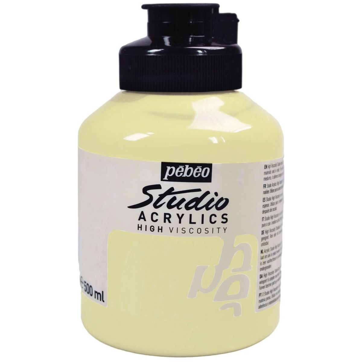 Pebeo Studio Akrilik Boya 500ml 65 Buff Titanium