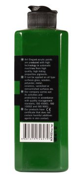 Art Elegant Akrilik Boya 400ml Acr-632 Koyu Yeşil
