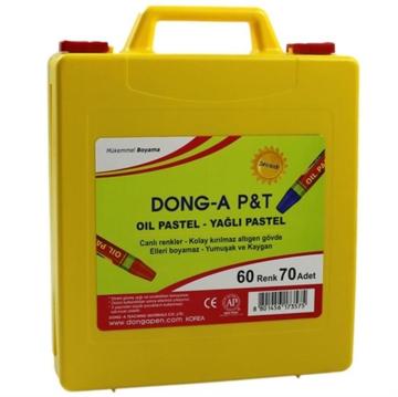 Dong-A Toru 60 Renk 70'li Pastel Boya Plastik Canta