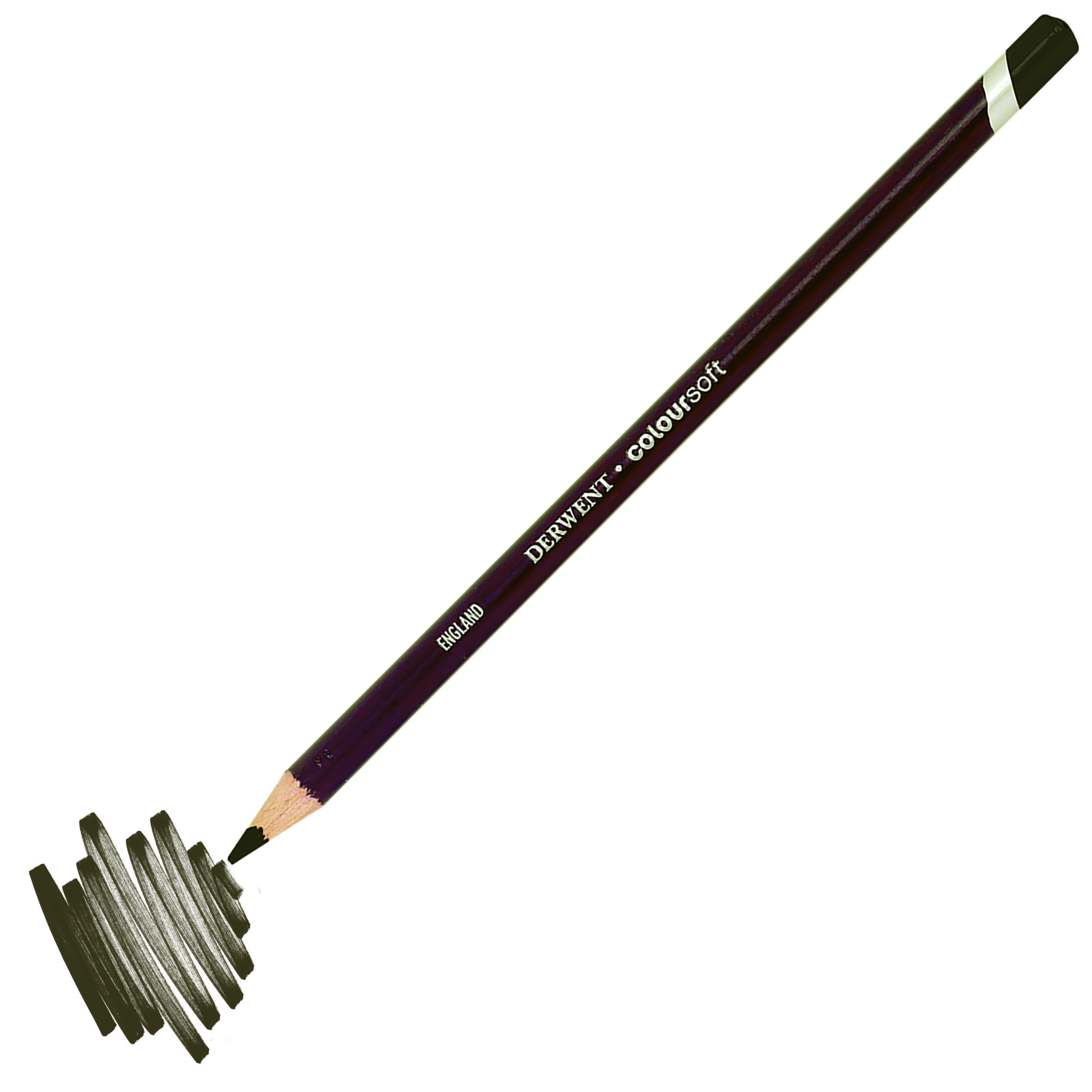 Derwent Coloursoft Kuru Boya Kalemi C520 Dark Brown