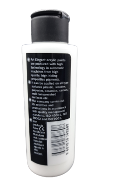 Art Elegant Akrilik Boya 120ml Acr-120 Soft Beyaz