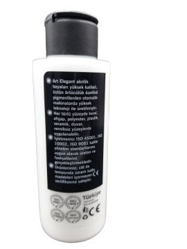Art Elegant Akrilik Boya 120ml Acr-120 Soft Beyaz