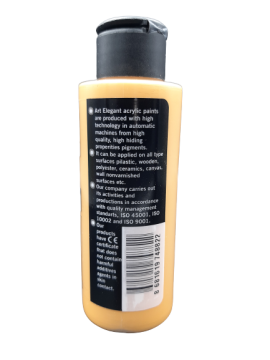 Art Elegant Akrilik Boya 120ml Acr-220 Oksit Sarı