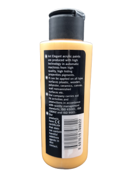 Art Elegant Akrilik Boya 120ml Acr-220 Oksit Sarı