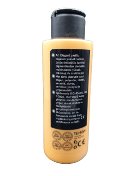 Art Elegant Akrilik Boya 120ml Acr-220 Oksit Sarı