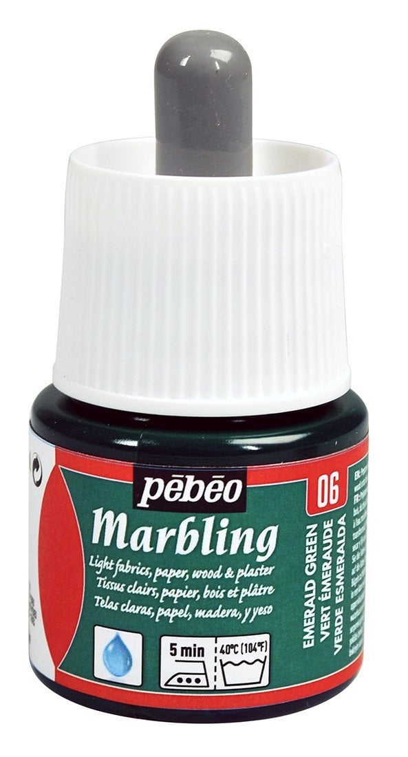 Pebeo Marbling Ebru Boyası 45ml 06 Emerald Green