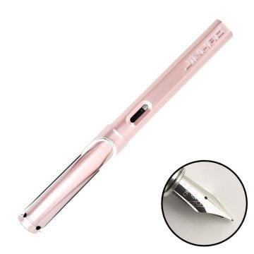 Jinhao Dolma Kalem Fine Metalik Pembe