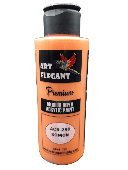 Art Elegant Akrilik Boya 120ml Acr-280 Somon