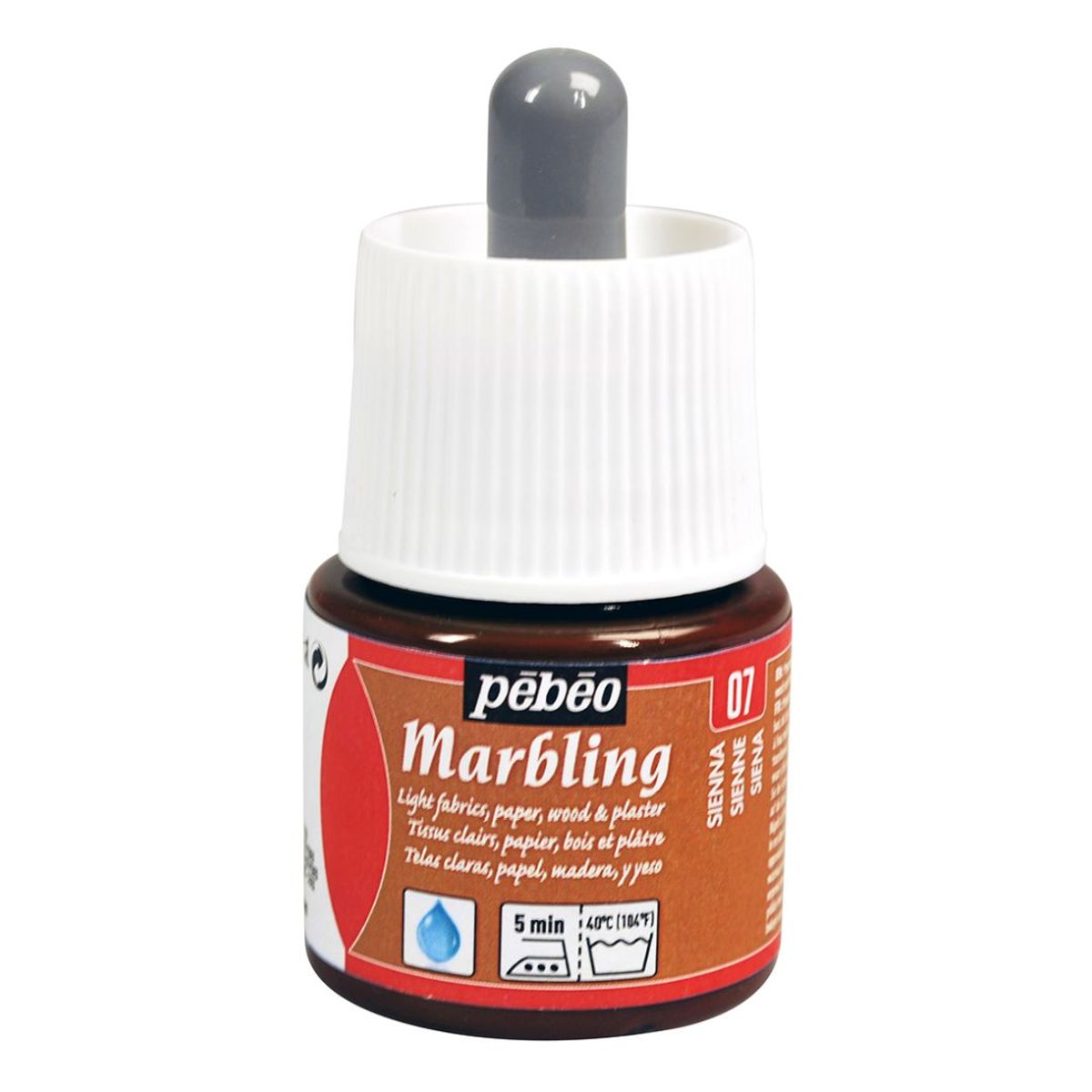 Pebeo Marbling Ebru Boyası 45ml 07 Sienna