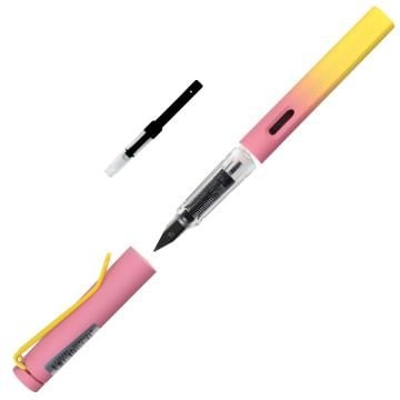 Art Elegant Dolma Kalem Extra Fine Mat Pembe Sarı