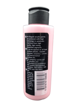 Art Elegant Akrilik Boya 120ml Acr-360 Açık Pembe