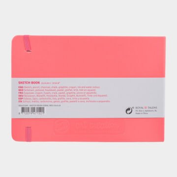 Talens Art Creation Eskiz Bloğu Sert Kapak A5 140gr 14,8x21cm Coral Red 80yp
