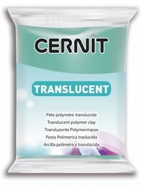 Cernit Translucent Polimer Kil 56g 620 Emerald Green
