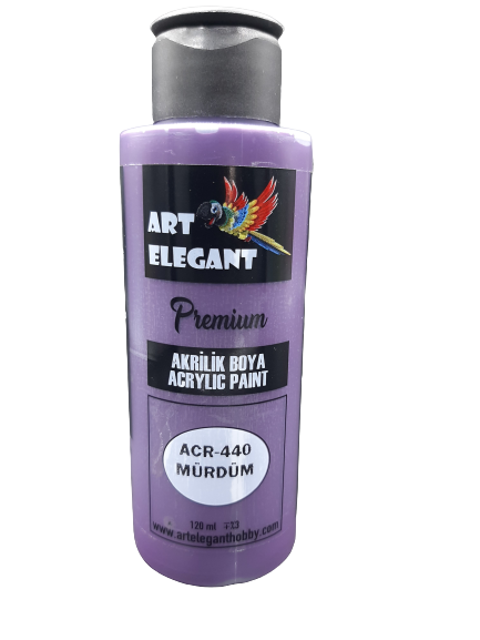 Art Elegant Akrilik Boya 120ml Acr-440 Mürdüm