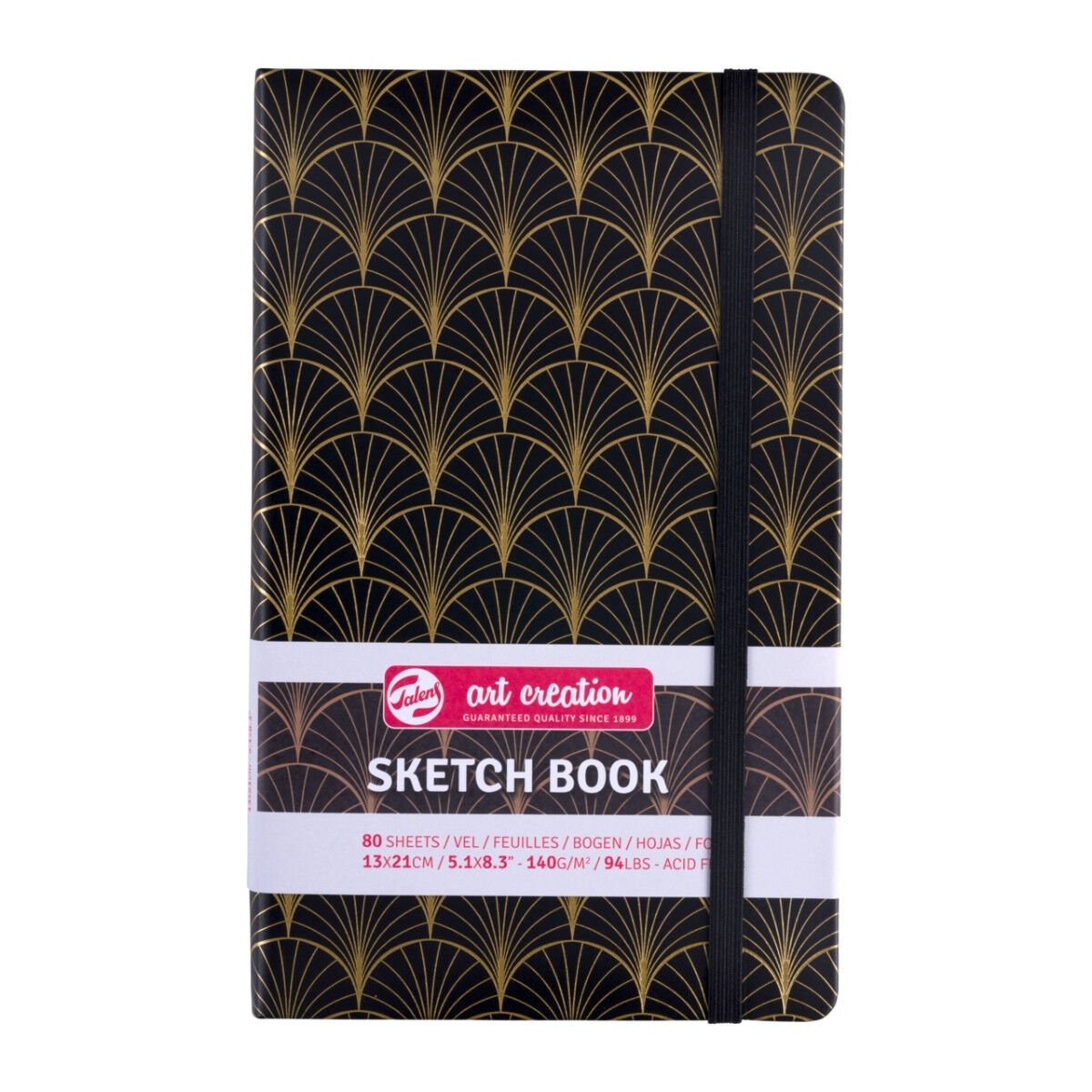 Talens Art Creation Eskiz Bloğu Sert Kapak 140gr 13x21cm Art Deco 80yp